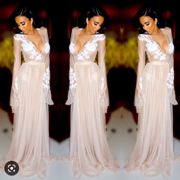 Want my look Janice gown never worn size xs - Picture 2 of 4